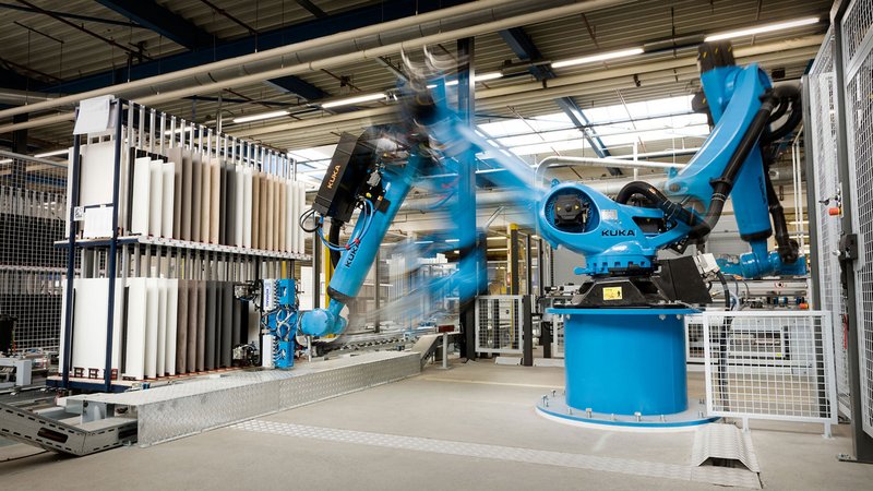 Dutch kitchen manufacturer Bribus Keukens relies on robotics for front processing