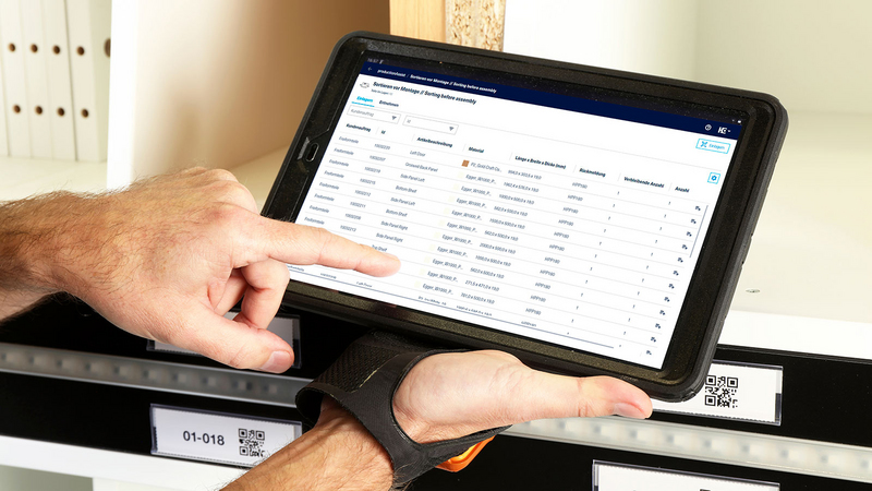 Jedes Teil hat seinen Platz mit dem Sortier-Assistenten (Sorting Production Set)