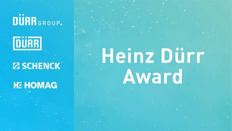 SCHULER Consulting mit Heinz Dürr Award ausgezeichnet