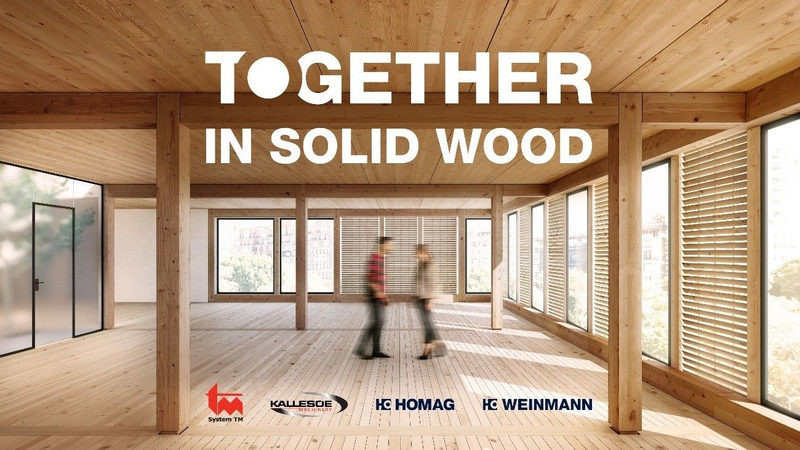 Erleben Sie ganzheitliche Lösungen für Massivholz beim HOMAG und WEINMANN Treff.