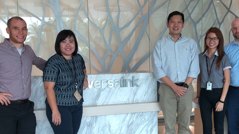 Responsible persons from Versalink in Controlling and Sales