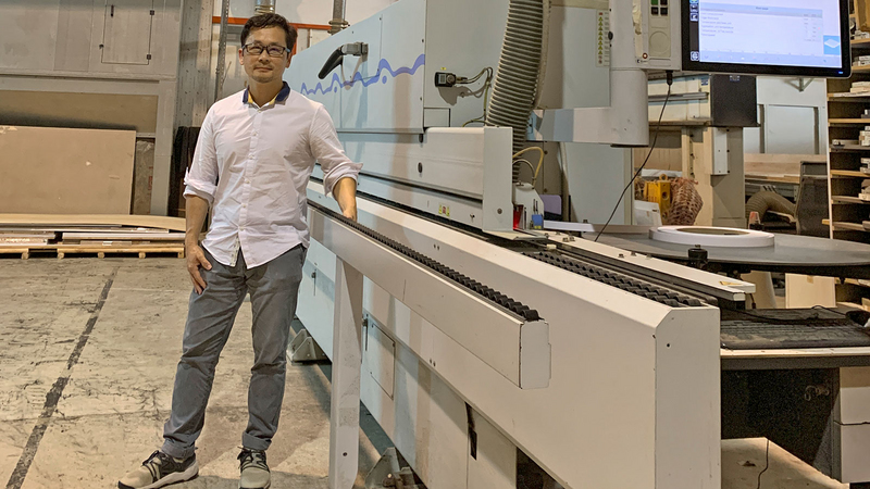 Singapore-based Sen Wan Group echoed HOMAG’s consistency in producing high-quality edging amid their high production volume.