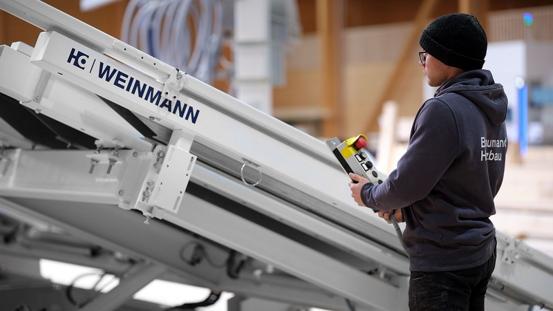 WEINMANN BUILDTEQ A-300 mit Aufstellfunktion