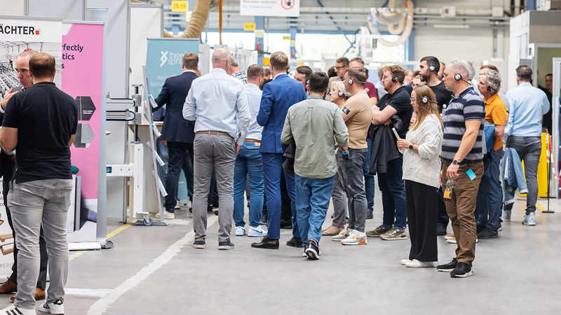 Der HOMAG Treff bot eine Plattform für Austausch und Inspiration.