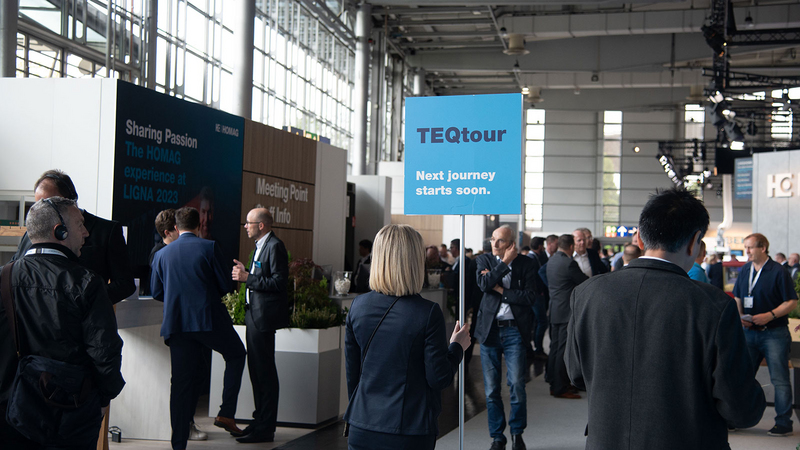 TEQtouren 为所有感兴趣的人提供展台导览