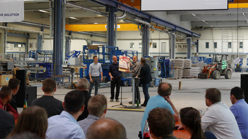 HOMAG Plattenaufteiltechnik, 2500 Quadratmeter mehr Montagefläche