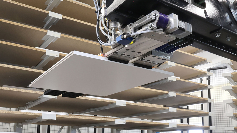 包含 SORTBOT R-300 的水平机器人分拣单元通过其可扩展的解决方案，满足不同的性能需求。