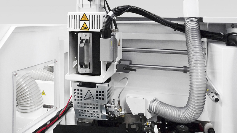 Melting unit for EVA and PUR