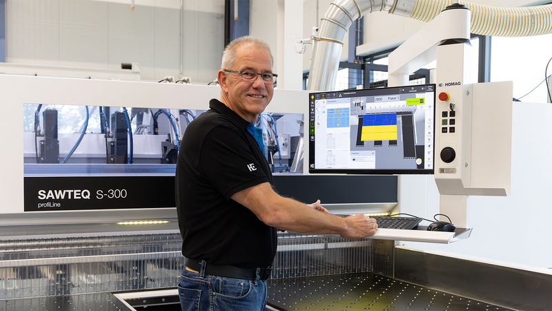 Intuitive Sägensteuerung CADmatic 5 – einfach, schnell und übersichtlich