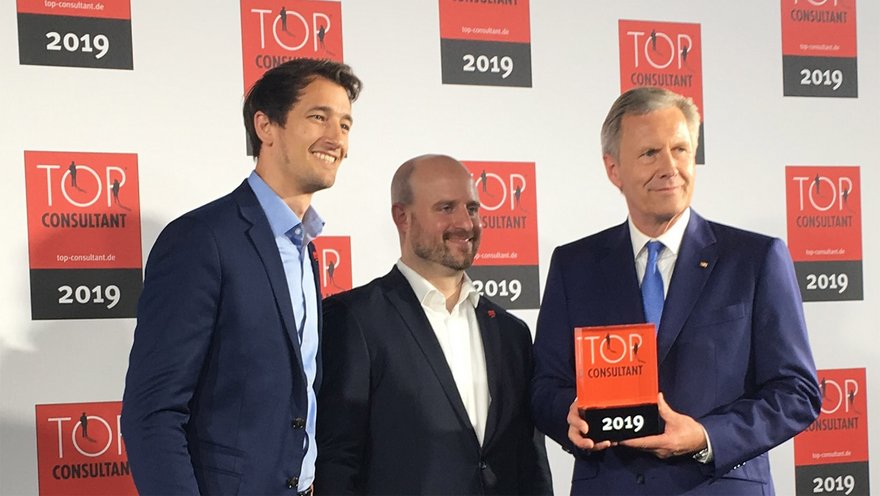 SCHULER Consulting erhält Top Consultant Award