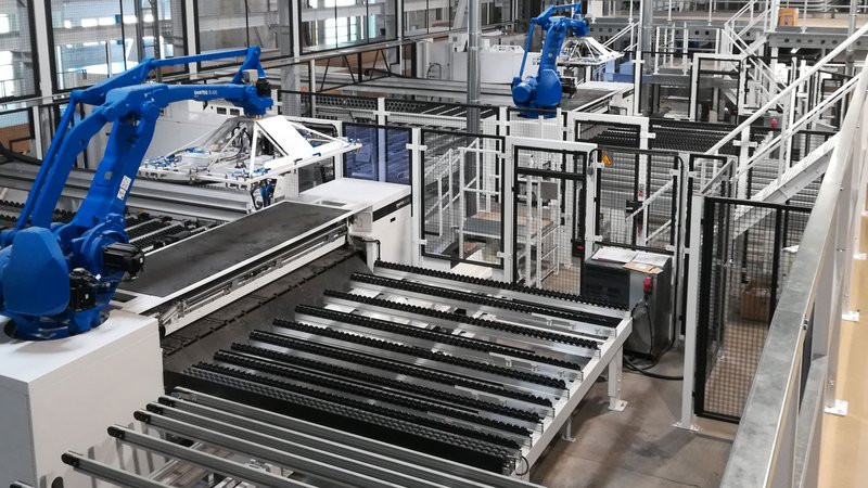 Burger Kuechen robotics productionopimizing