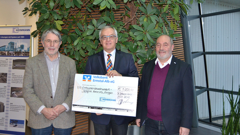 WEINMANN Sandkastenverkauf für das Hospiz in Eningen