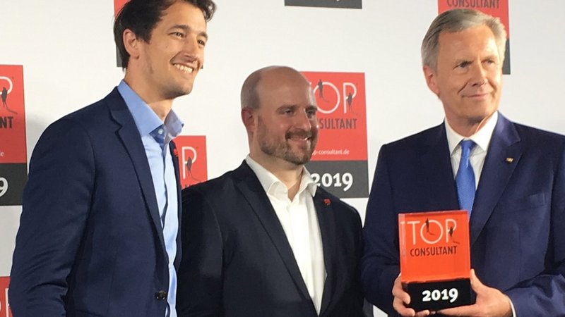 SCHULER Consulting erhält Top Consultant Award