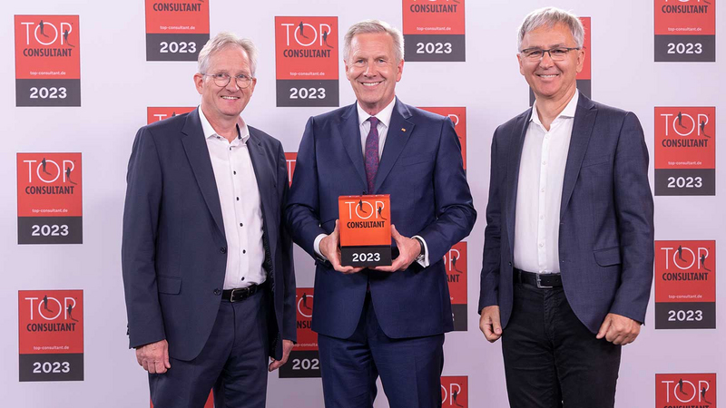 Preisverleihung Top Consultant Award 2023