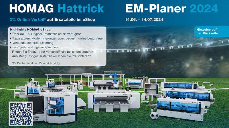 Bei allen Ersatzteil-Auslieferungen in Deutschland und Österreich wird im Mai ein EM-Planer mitgeliefert. Damit haben Sie immer den Überblick über die Spieltermine und können die Ergebnisse eintragen.