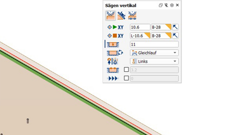 Favorites mode: clear parameter display for faster and more efficient editing