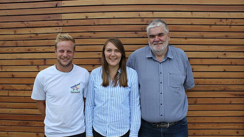 The team at Kinskofer Holzhaus