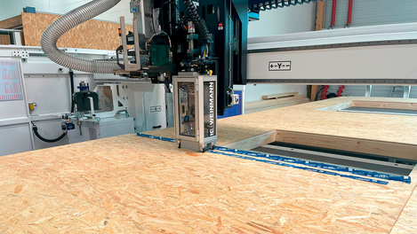 Sealing tape applicator RAPICMASTER for the WALLTEQ multifunctional bridge