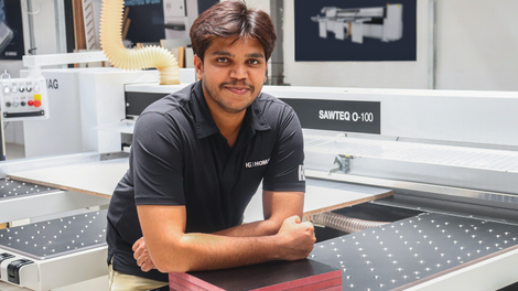 HOMAG India introduced SAWTEQ O-100.