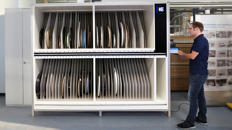 The edgeband assistant gives you an overview of the available edge material and all associated information at all times.