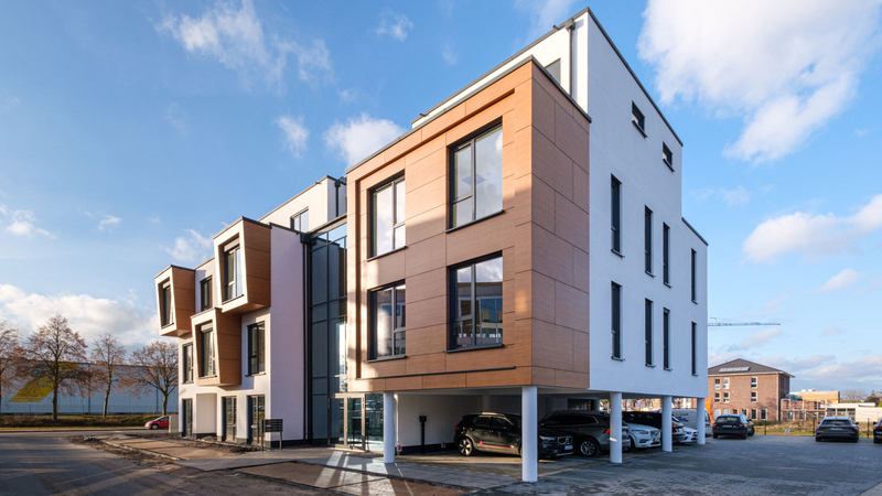 An impressive modular construction project. Picture reference: SH wood and modular construction