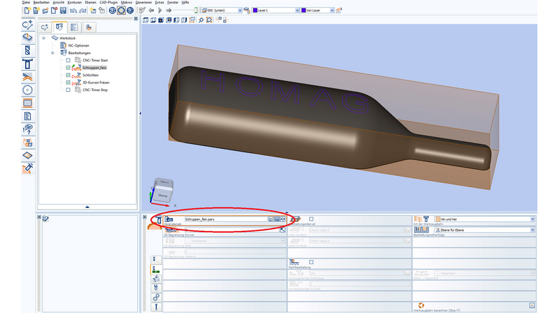 Parameter sets for CAM macros allow faster programming