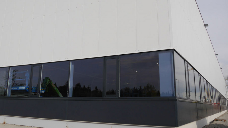 HOMAG Plattenaufteiltechnik, 2500 Quadratmeter mehr Montagefläche