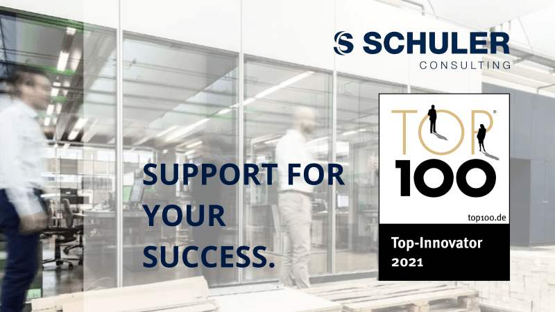 SCHULER Consulting is awarded the TOP 100 label 2021