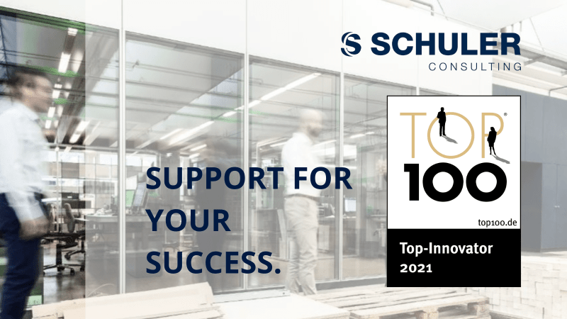 Schuler Consulting wurde mit dem Top 100 Siegel ausgezeichnet. 