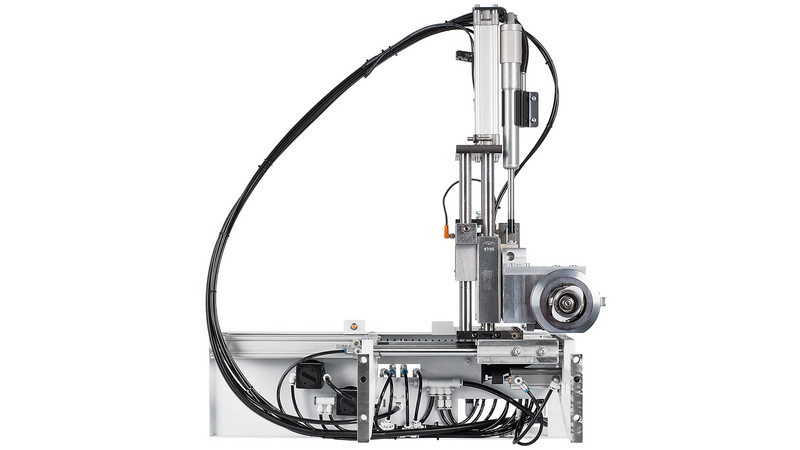 1-motoriges Formfräsaggregat mit 2-Profil-Technik