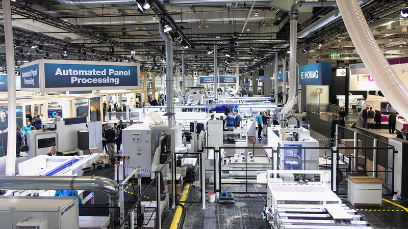 HOMAG-Messestand auf der LIGNA