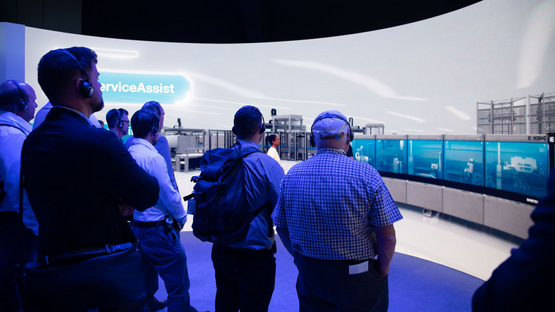 HOMAG 创新中心为所有参观者提供了了解木工行业未来的机会。