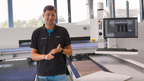 Teile nachproduzieren an allen HOMAG-Sägen - einfach, schnell und prozesssicher