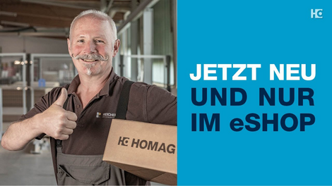 HOMAG eShop: 3% Online Vorteil