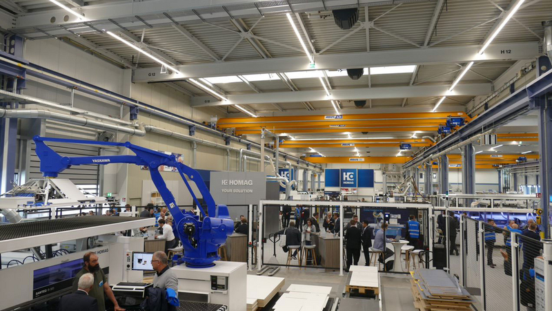 HOMAG präsentierte an fünf Tagen ihre neuste Maschinentechnik