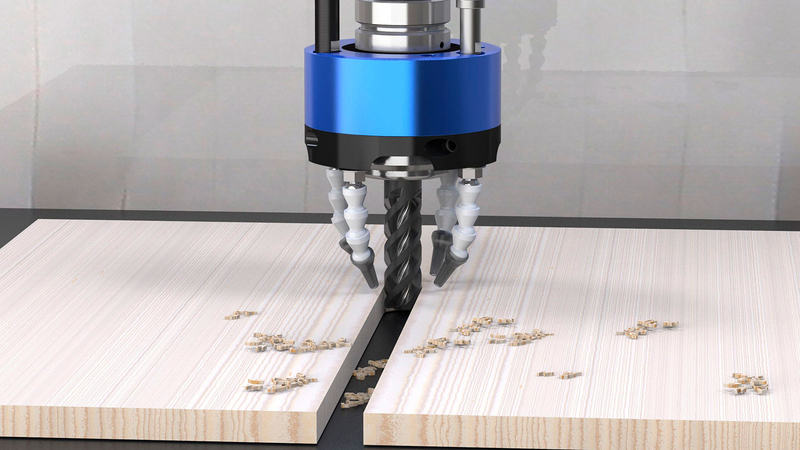 吹气嘴单元 — 格式化和清洁一步到位