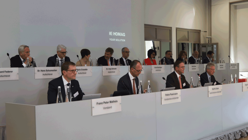 Hauptversammlung der HOMAG Group AG 