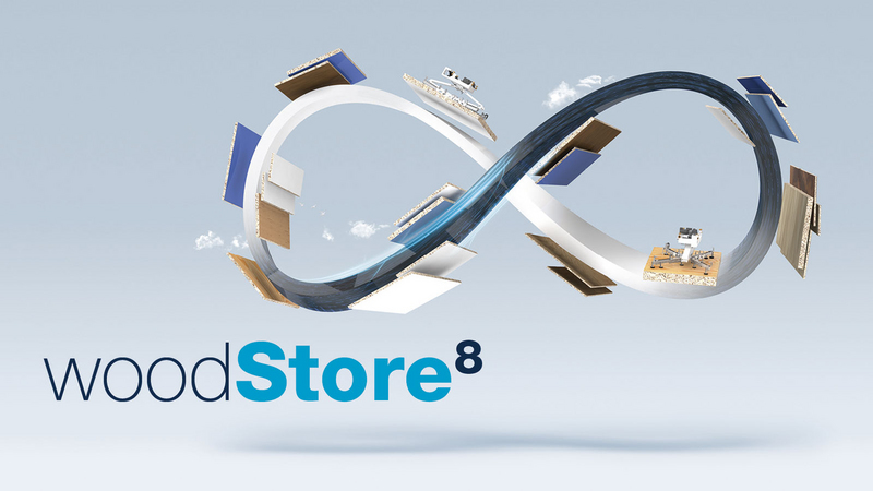 woodStore 8 — smart storage software, intelligent panel management