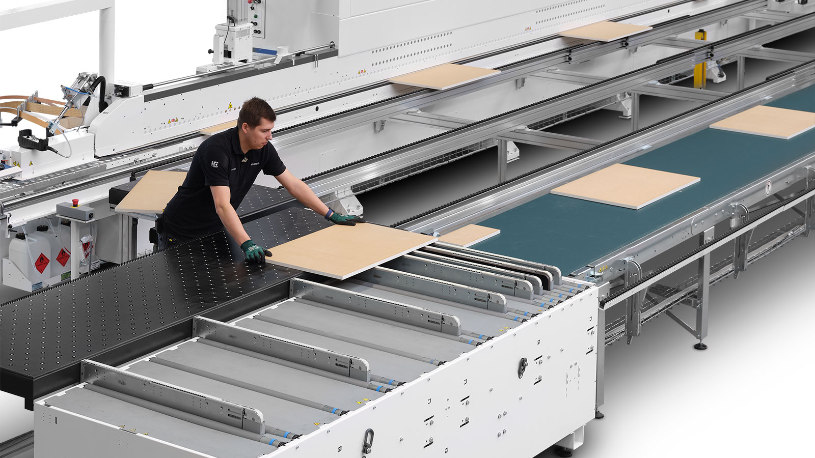 Mehr Produktivität, weniger Belastung: die Portalrückführung LOOPTEQ O-400 befreit Ihre Mitarbeiter von schwerer körperlicher Arbeit und schafft Raum für Effizienz.