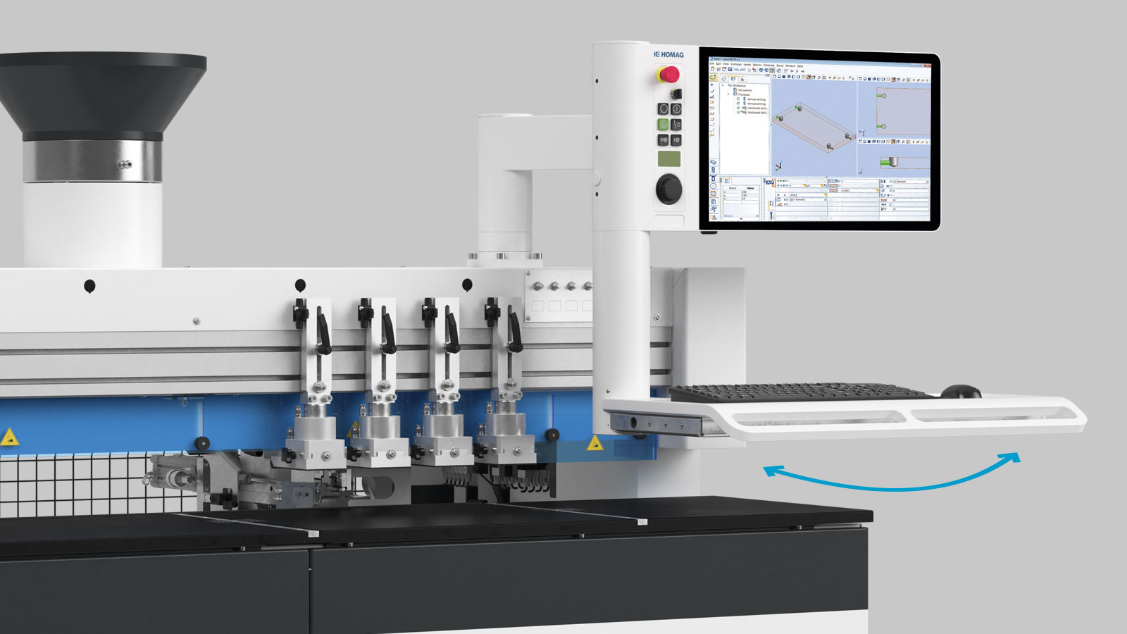 CNCDrilling and Dowel Inserting Machine DRILLTEQ D200 SCHULER