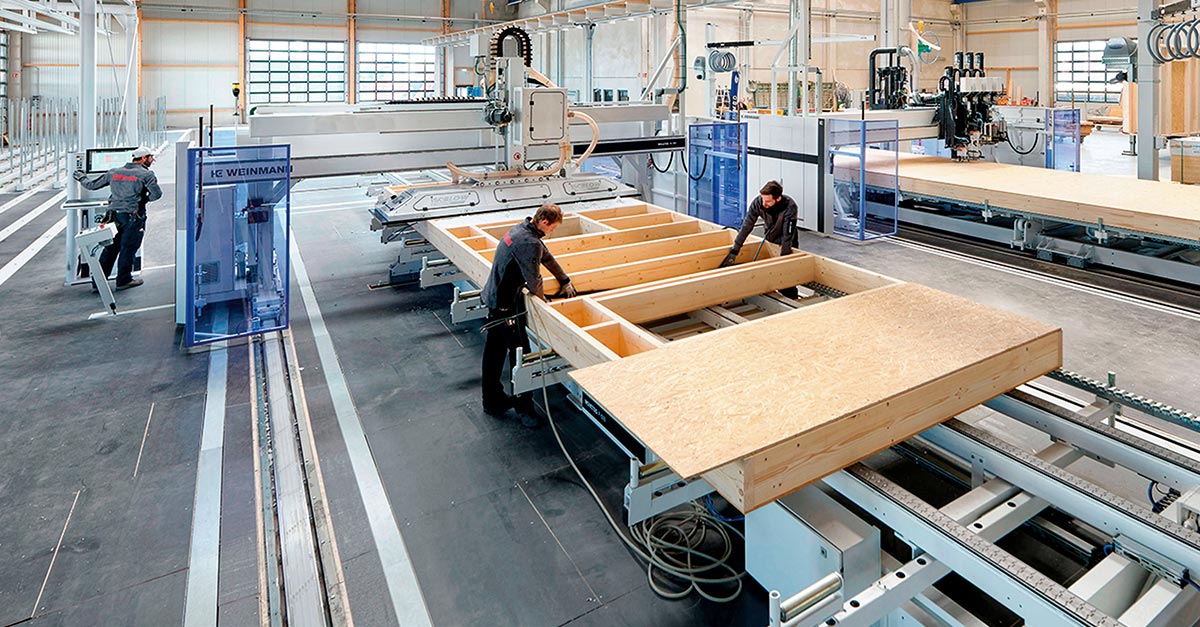 Timber Frame Production Lines