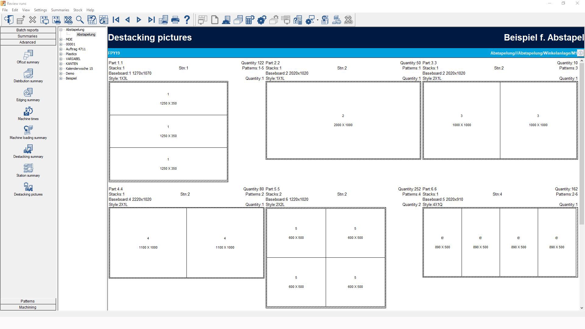 Cut Rite top feature destacking SCHULER